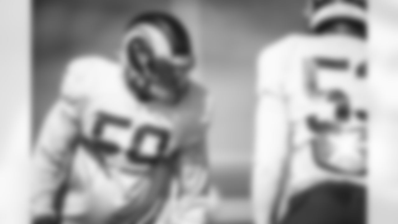 The Los Angeles Rams were back on the practice field on Thursday as they prepare to take on the Miami Dolphins in Week 8