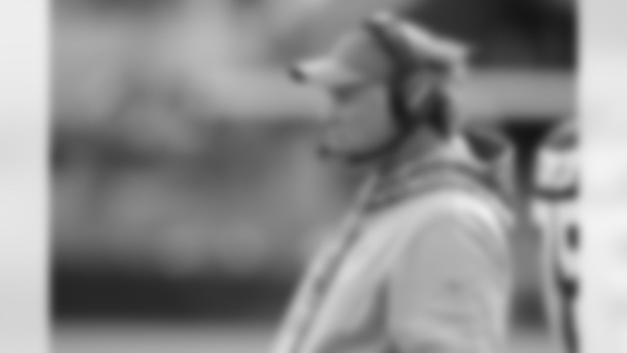 Jacksonville Jaguars special teams coordinator Joe DeCamillis on the sideline against the Tampa Bay Buccaneers in an NFL game, Sunday, Dec. 1, 2019 in Jacksonville, Fla. (Rick Wilson/Jacksonville Jaguars)
