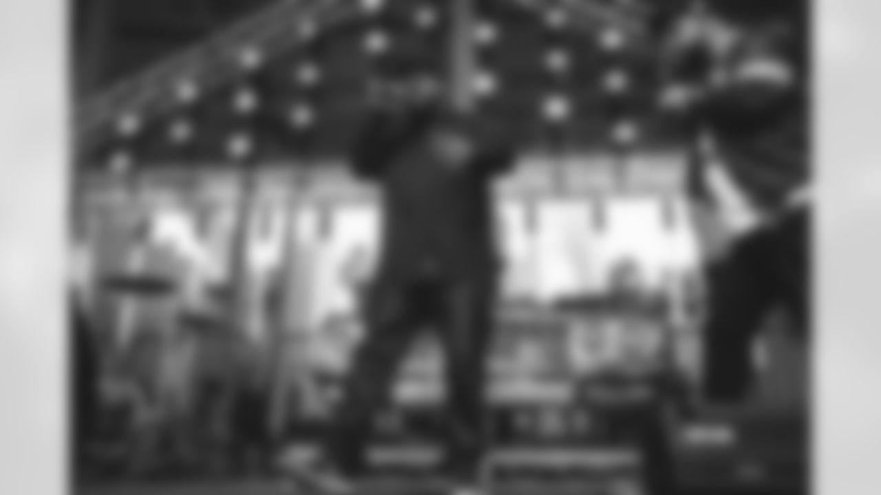 Ice Cube & O'Shea Jackson Jr. perform during the Los Angeles Rams vs. Pittsburgh Steelers matchup in Week 7 of the 2023 NFL Regular Season.