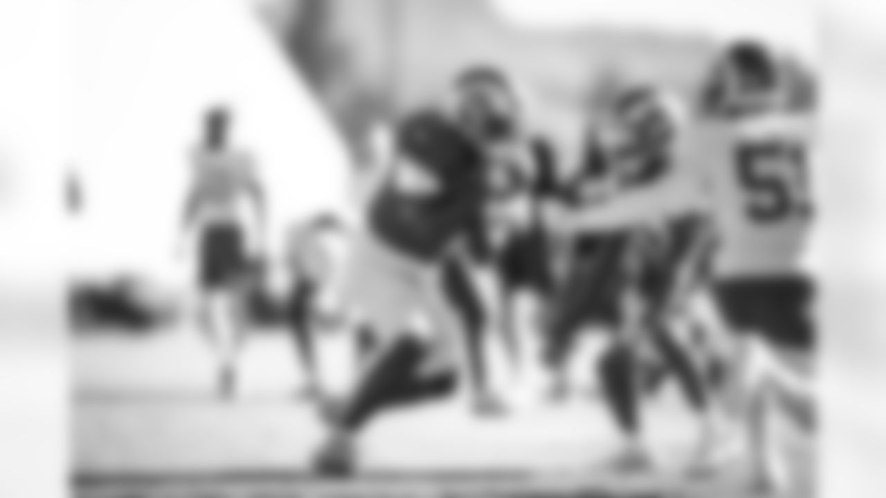 The Los Angeles Rams hit the practice field in preperation of the Week 8 matchup against the Houston Texans.