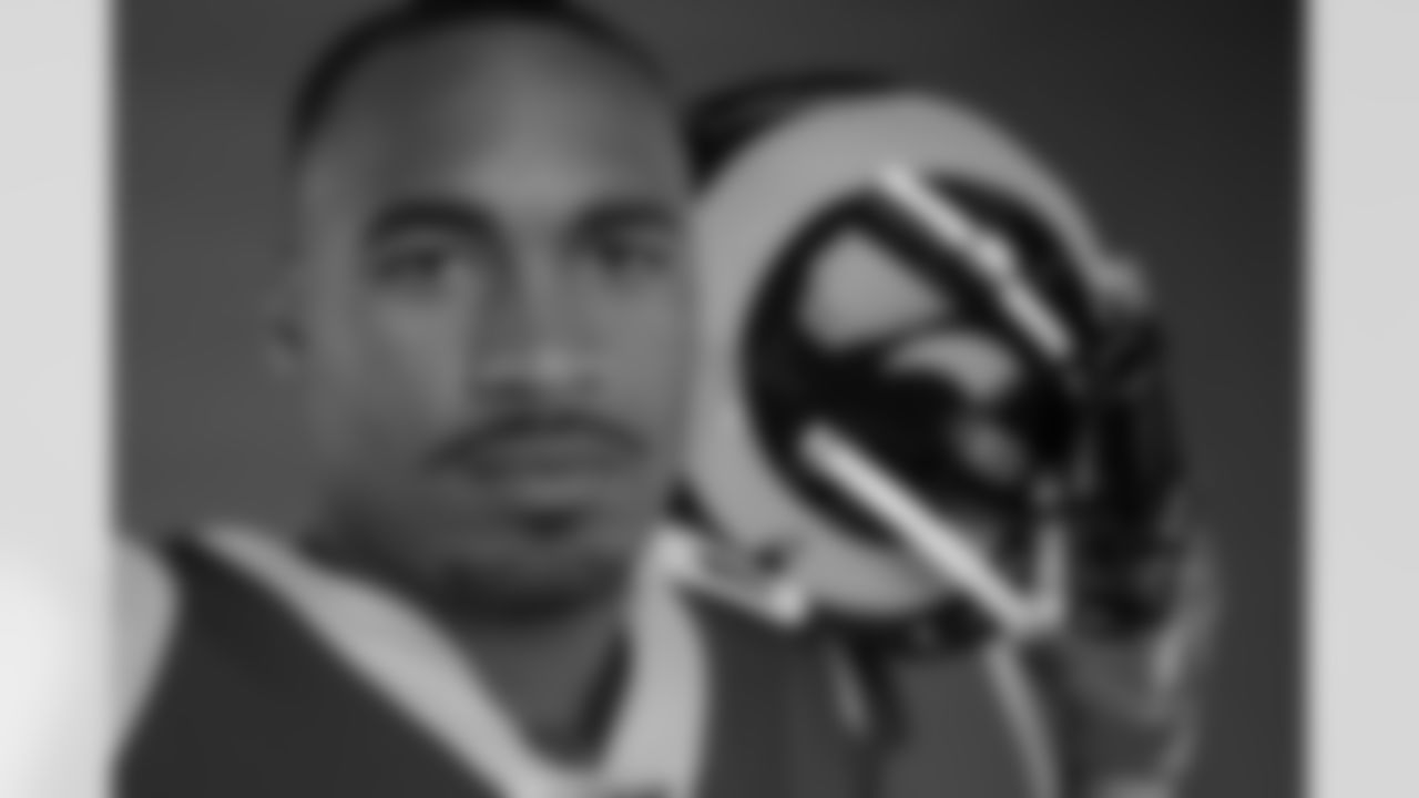 Wide receiver (17) Robert Woods of the Los Angeles Rams poses for a portrait on Media Day, Monday, June 10, 2019, in Thousand Oaks, CA. (Ben Leibenberg/NFL)