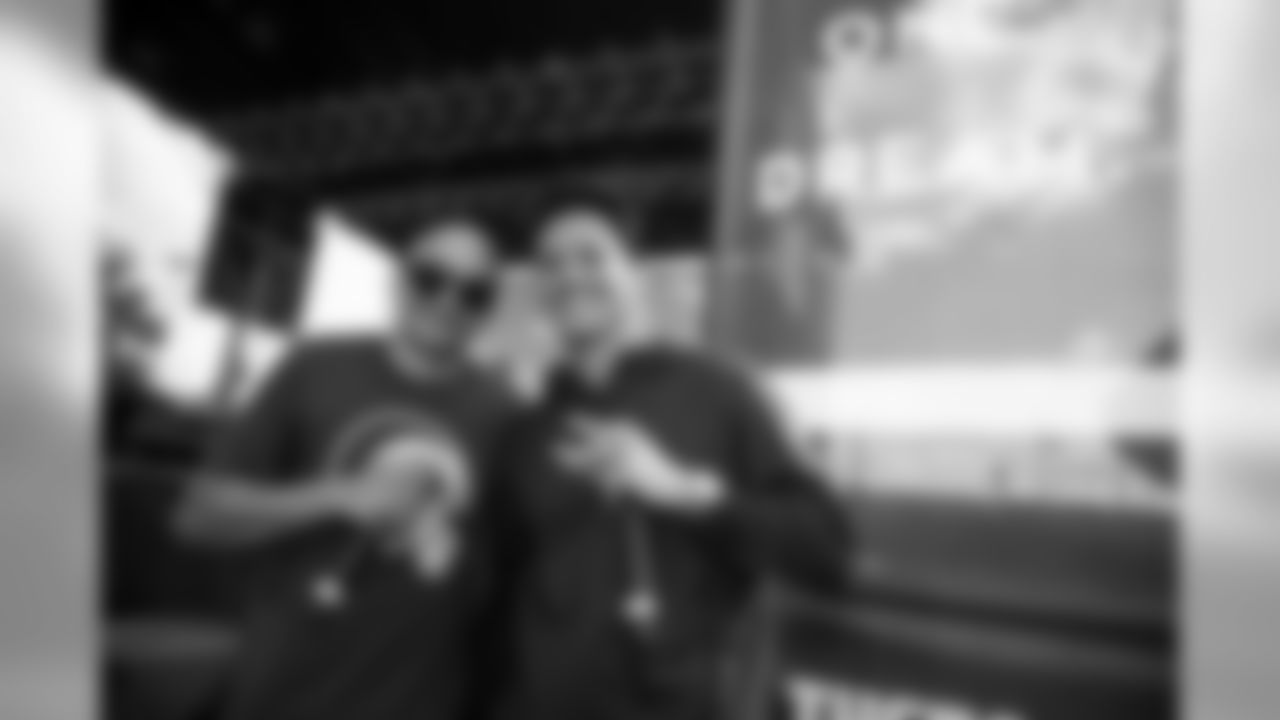 Rams Fan Fest host Eric Ochoa and Mijito Lex