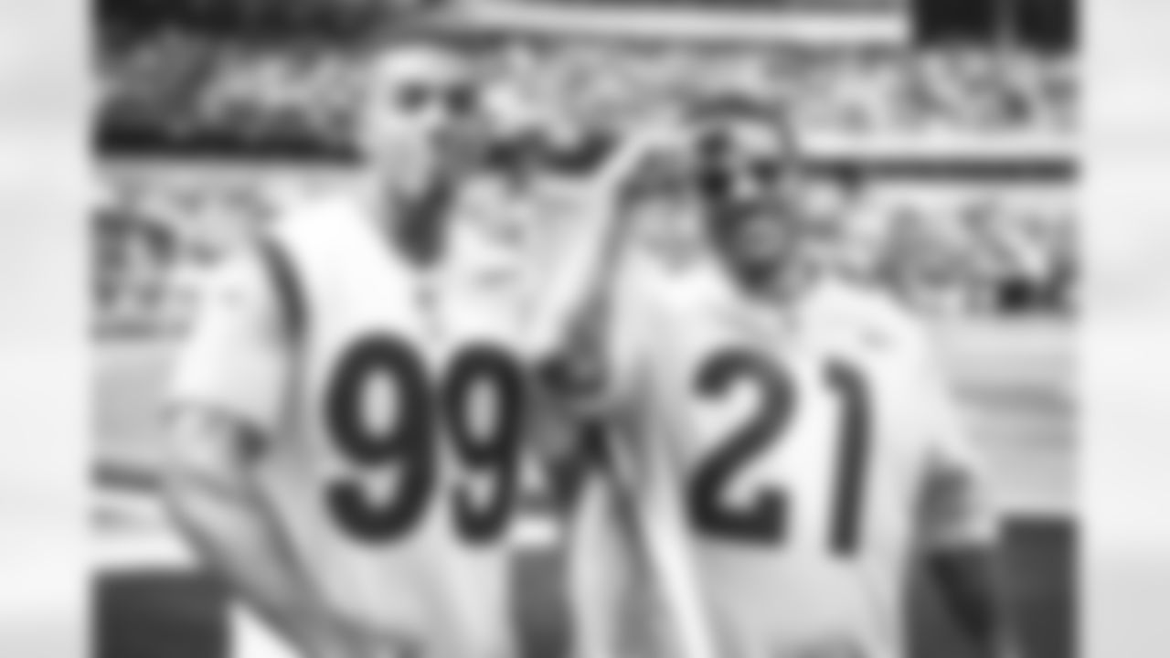 Cory Wharton & Jeremiah White attend the Los Angeles Rams vs. Dallas Cowboys Week 5 matchup.