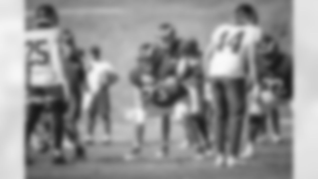 The Los Angeles Rams were back on the practice field on Thursday as they prepare to take on the Miami Dolphins in Week 8
