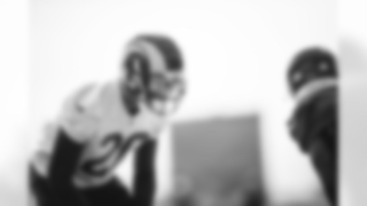 The Los Angeles were back on the practice field in preparation for the Week 7 Monday Night Football matchup against the Chicago Bears.