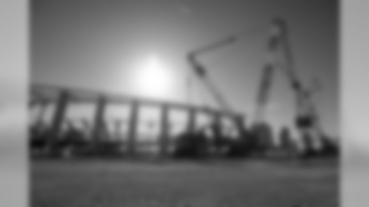The latest images of the construction progress of the Los Angeles Stadium and Entertainments District on September 18th, 2018 at LASED in Inglewood, Calif (Rams/Hiro Ueno)