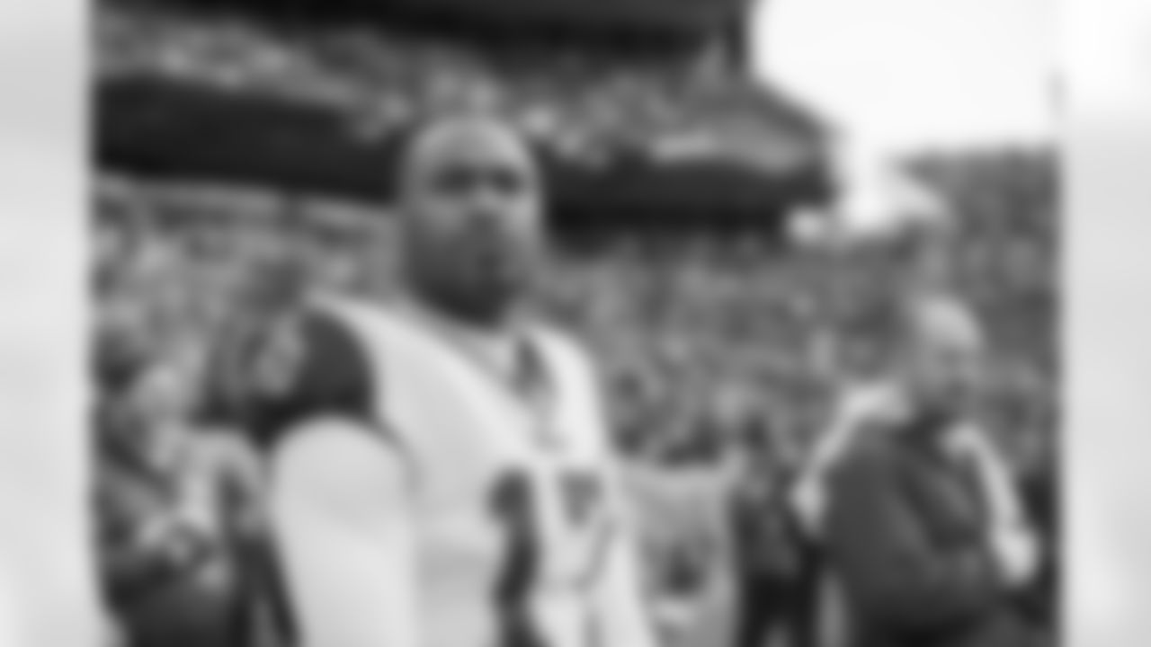 Wide receiver (17) Robert Woods of the Los Angeles Rams stands for the National Anthem before the Rams 23-20 victory over the Broncos in an NFL Week 6 football game, Sunday, October 14, 2018, in Denver, CO. (Jeff Lewis/Rams)