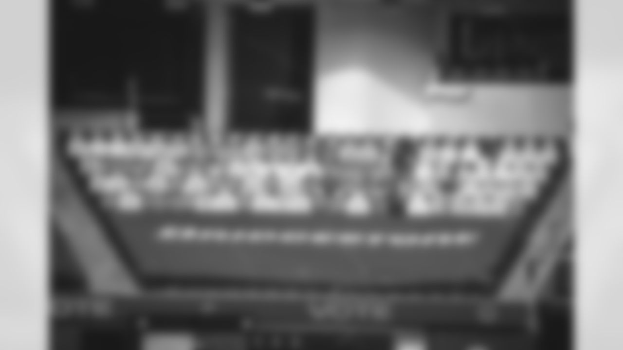 The Rams were back home for Monday Night Football in Week 7 and the stands at SoFi Stadium were filled through the fan cutout program called "Game Faces for Good," presented by SoFi.