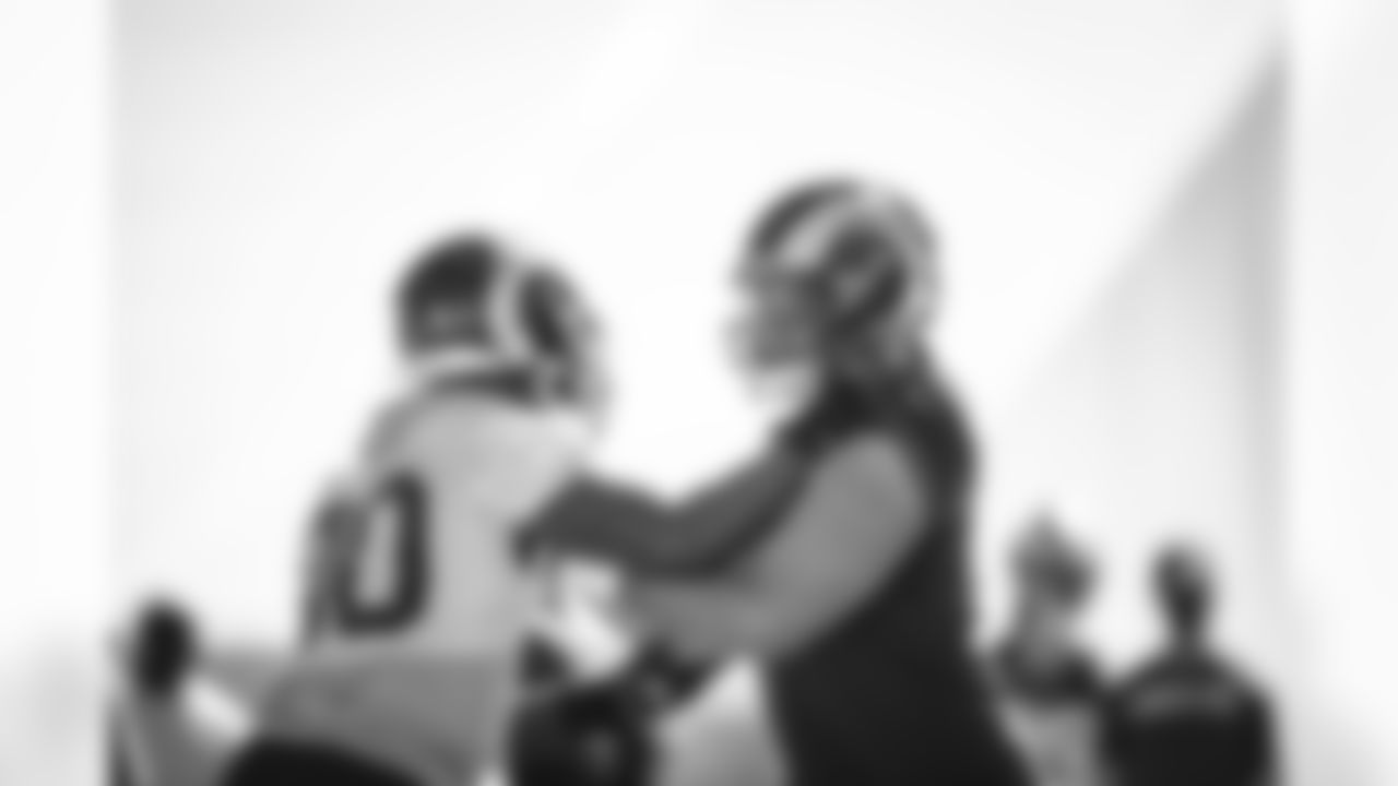 The Rams were back on the practice field on Friday in preparation for the Sunday showdown against the Miami Dolphins.