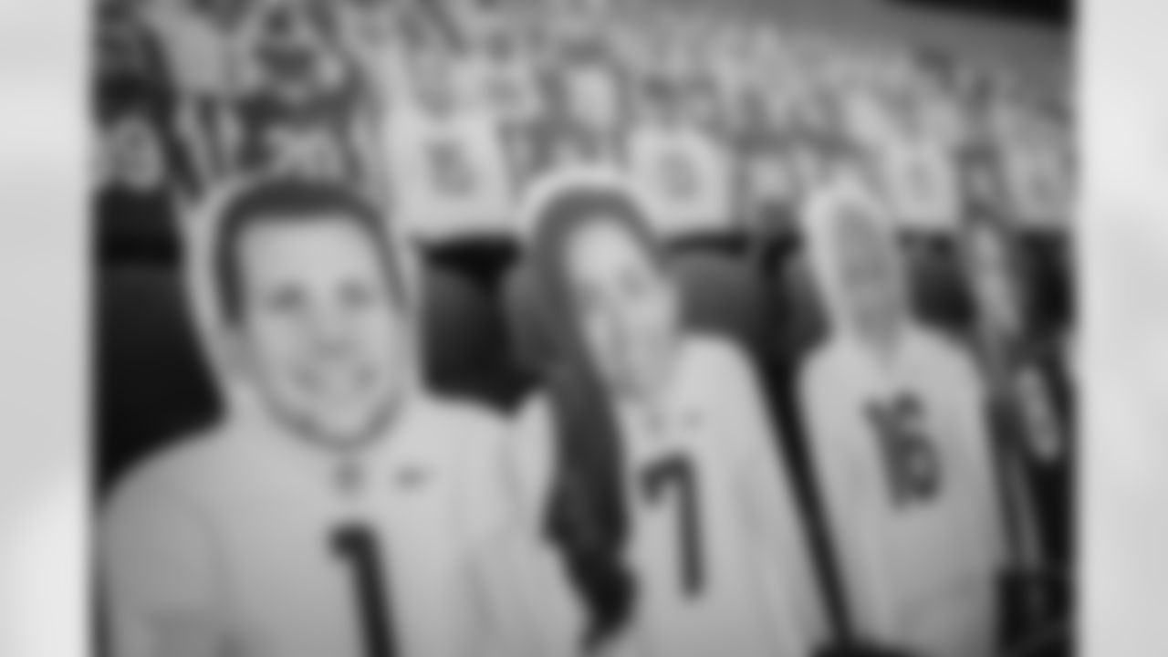 The Rams launched a fan cutout program called "Game Faces for Good," presented by SoFi for Sunday Night Football with proceeds benefiting the Rams Foundation to further the teams' social justice and community outreach work.