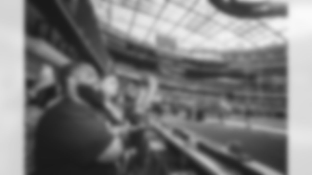 Nuke Squad attends an NFL game between the Los Angeles Rams and Dallas Cowboys on Sunday, Oct. 09, 2022 in Inglewood, CA. (Ryan Hadji via AP)