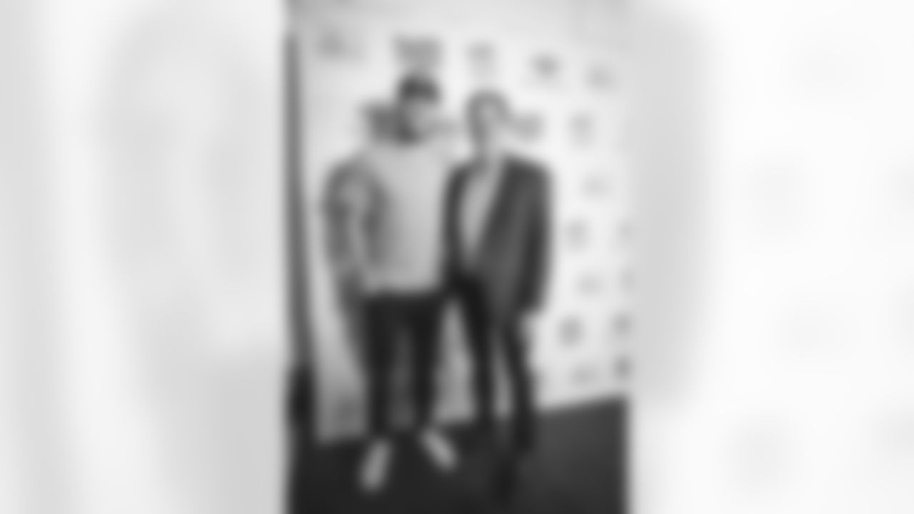 Inglewood, CA - October 10, 2022: Taste of the Rams, presented by Don Lee Farms and Bank of America, hosted by the Los Angeles Rams, and benefitting the Los Angeles Regional Food Bank. Cooper Kupp attends as the Honorary Chair. (Carrie Giordano/Los Angeles Rams)