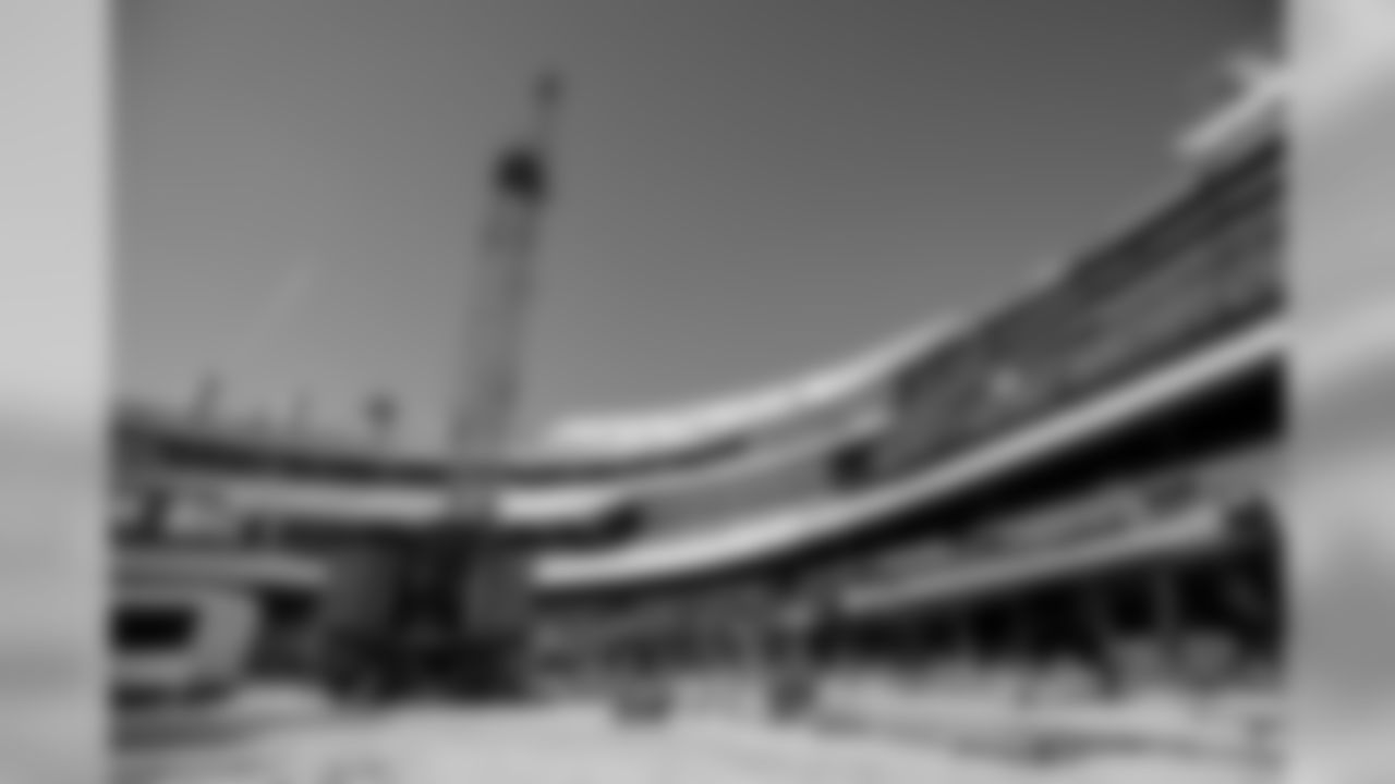 The latest images of the construction progress of the Los Angeles Stadium and Entertainments District on September 18th, 2018 at LASED in Inglewood, Calif (Rams/Hiro Ueno)