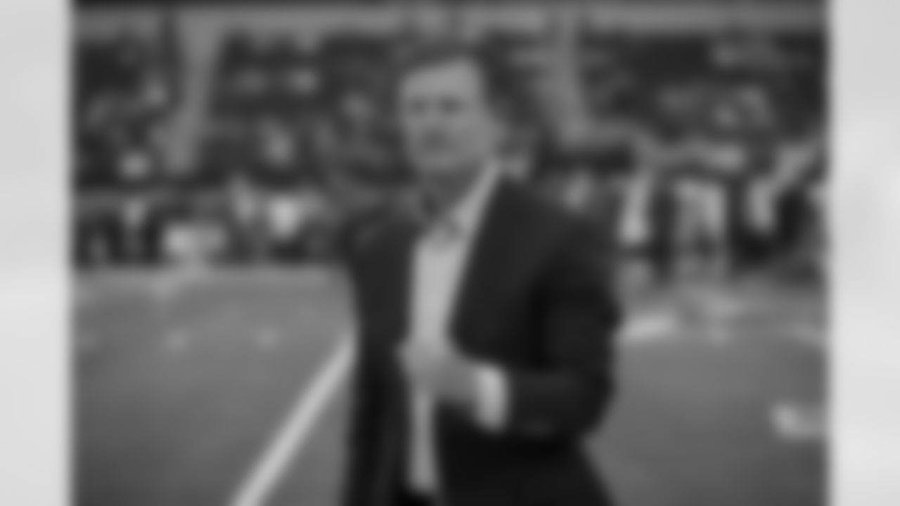 General Manager Les Snead of The Los Angeles Rams before a NFL Regular Season Game against the Dallas Cowboys, October 1st, 2017 at AT&T Stadium in Arlington, TX (Rams/Hiro Ueno).