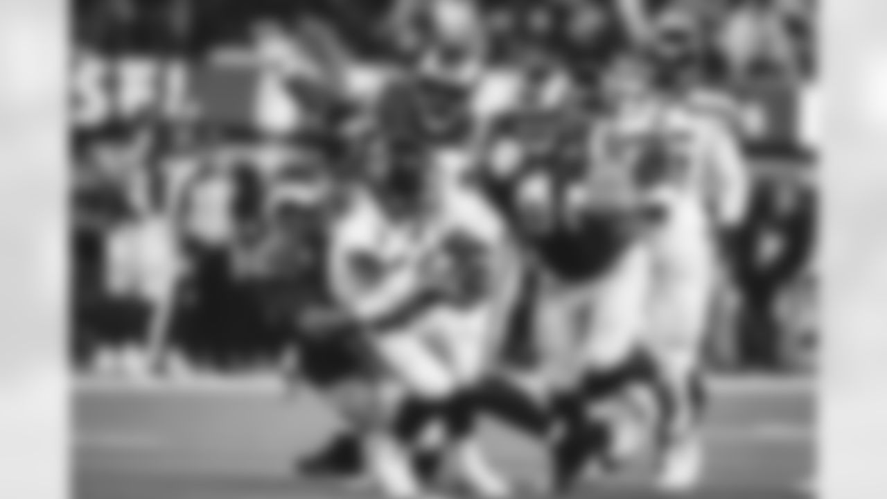 2024 Season Schedule: Week 9: Los Angeles Rams @ Seattle Seahawks | Sun, Nov. 3 @ 1:25 p.m. PT at Lumen Field
Throwback: Defensive lineman Aaron Donald sacks quarterback Russel Wilson as the Los Angeles Rams take on the Seattle Seahawks during Week 15 of the 2021 regular season.