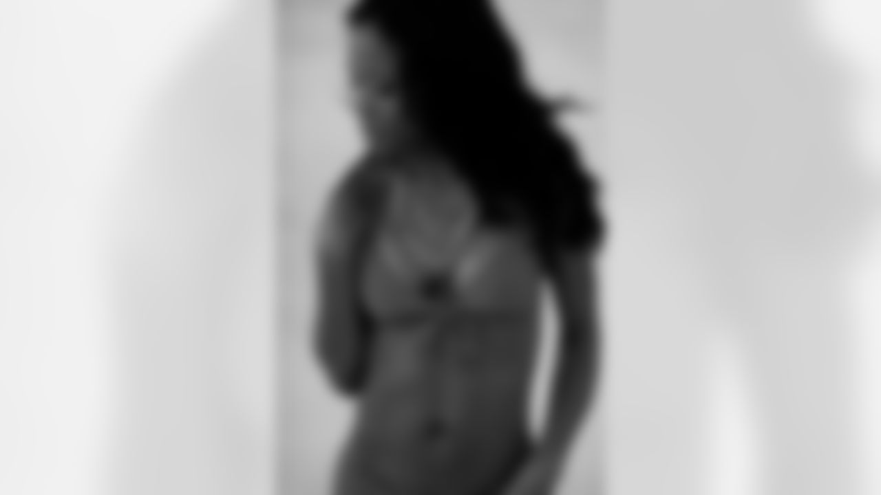 Keishawna's photo shoot on Day 3 of the 2010 Spring Fling and the Ravens Cheerleader Swimsuit Calendar Shoot. (Photo by Aaron Huey). Find more photos at facebook.com/baltimoreravens.