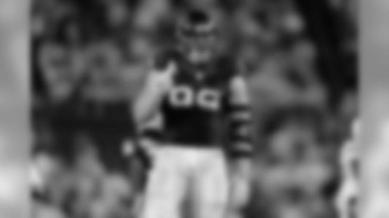 Texans defensive end J.J. Watt is the NFL's reigning Defensive Player of the Year, and he's gotten the best of the Ravens in the past. In last year's 30-point victory over the Ravens, Watt deflected two of Flacco's passes and one of those led to a 52-yard interception return for a touchdown. The 6-foot-5 defensive end has earned the nickname "J.J. Swat" for his ability to bat down passes at the line of scrimmage, and the Ravens will have to find a way to keep his hands off the football.