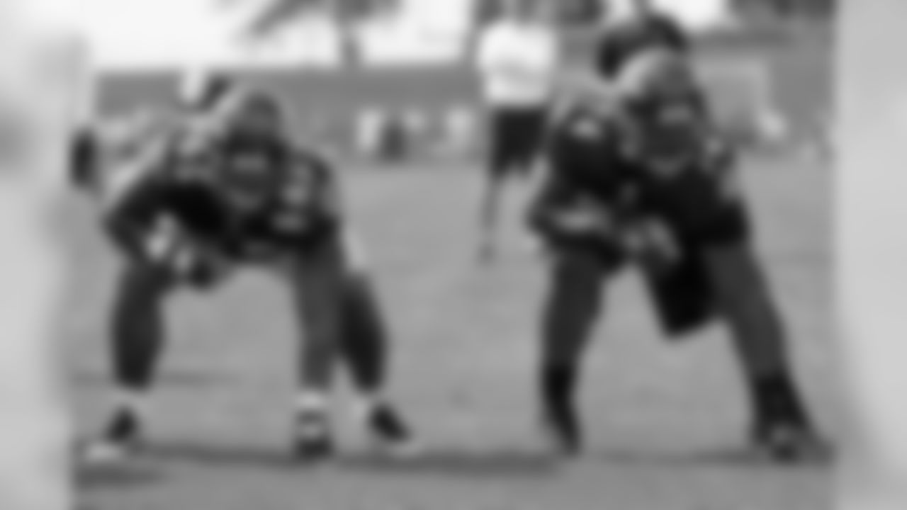 The Ravens practice during an afternoon session at training camp on the campus of McDaniel College in Westminster, Md.