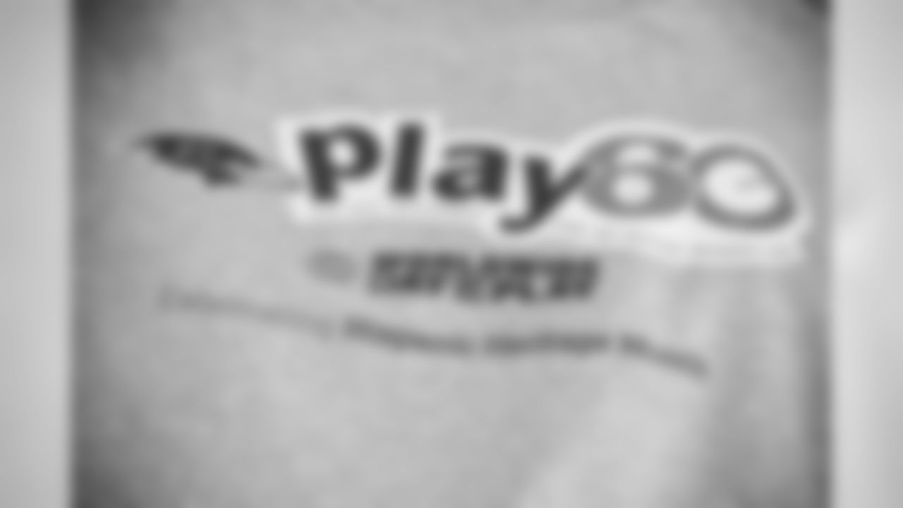 Ray Rice, Antwan Barnes and Brendon Ayanbadejo furthered the NFL's goal for a more active youth through the Play 60 Worldwide Day of Play campaign on Sept. 22, 2009.