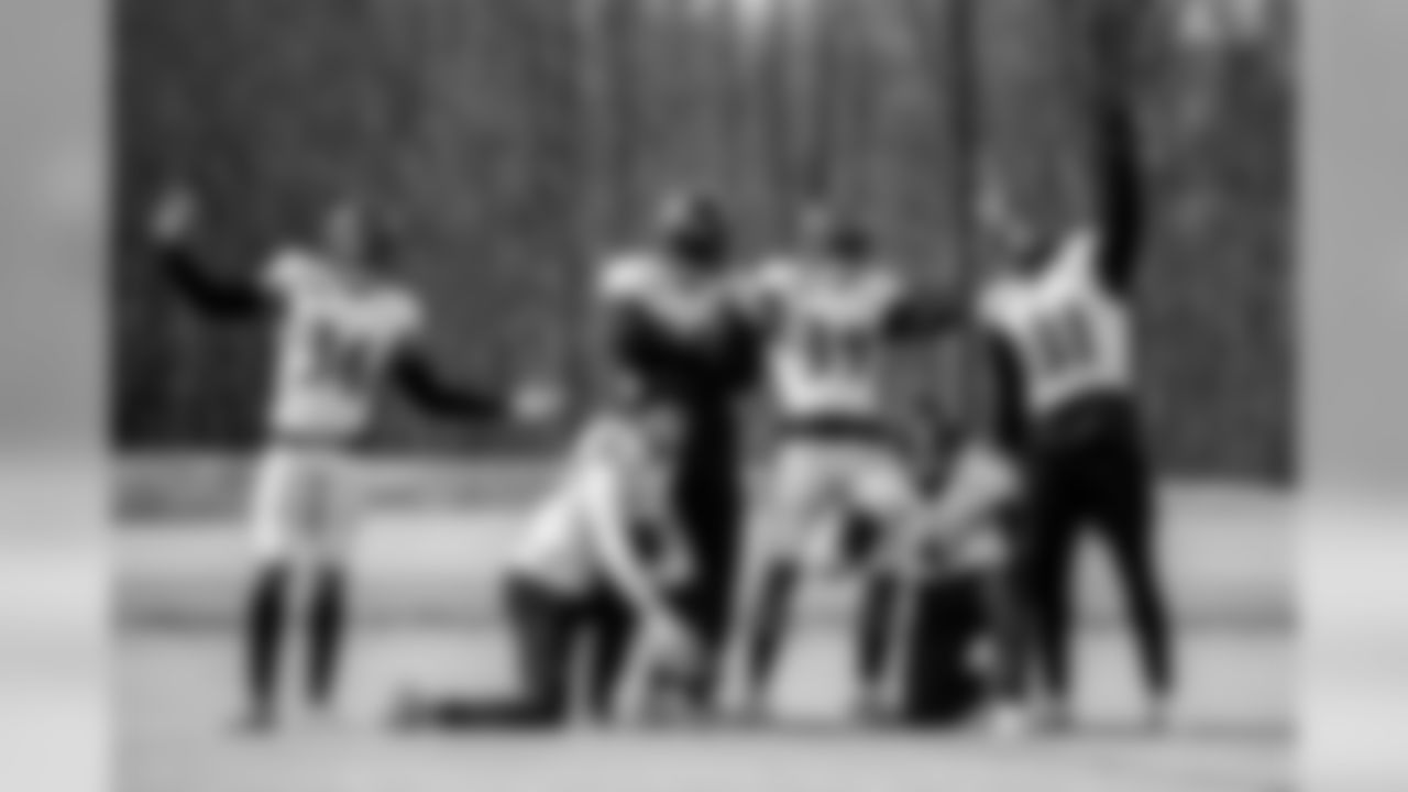 S Chuck Clark, OLB Matthew Judon, CB Marlon Humphrey, DB Terrell Bonds, DB/LB Anthony Levine Sr. & S Brynden Trawick