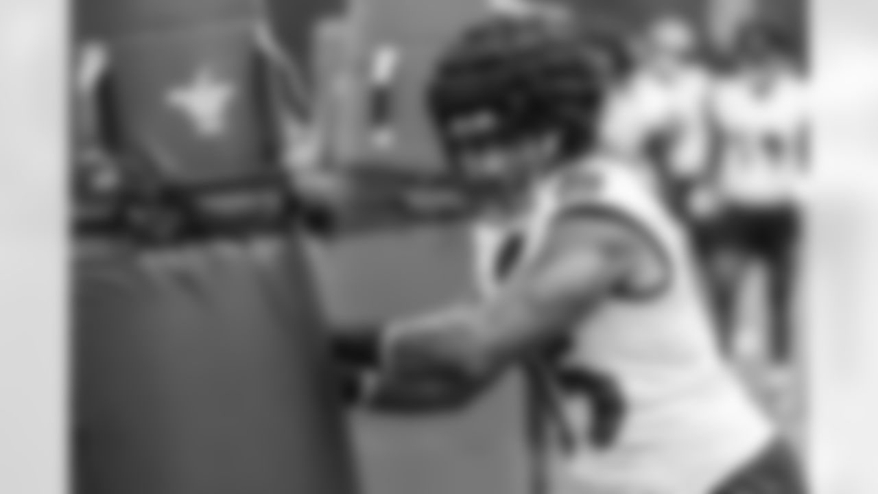OLB Tavius Robinson
The rookie fourth-round pick is a physical presence on the edge who never stops running to the ball. Robinson has received a lot of work against the first-team offense and held his own.