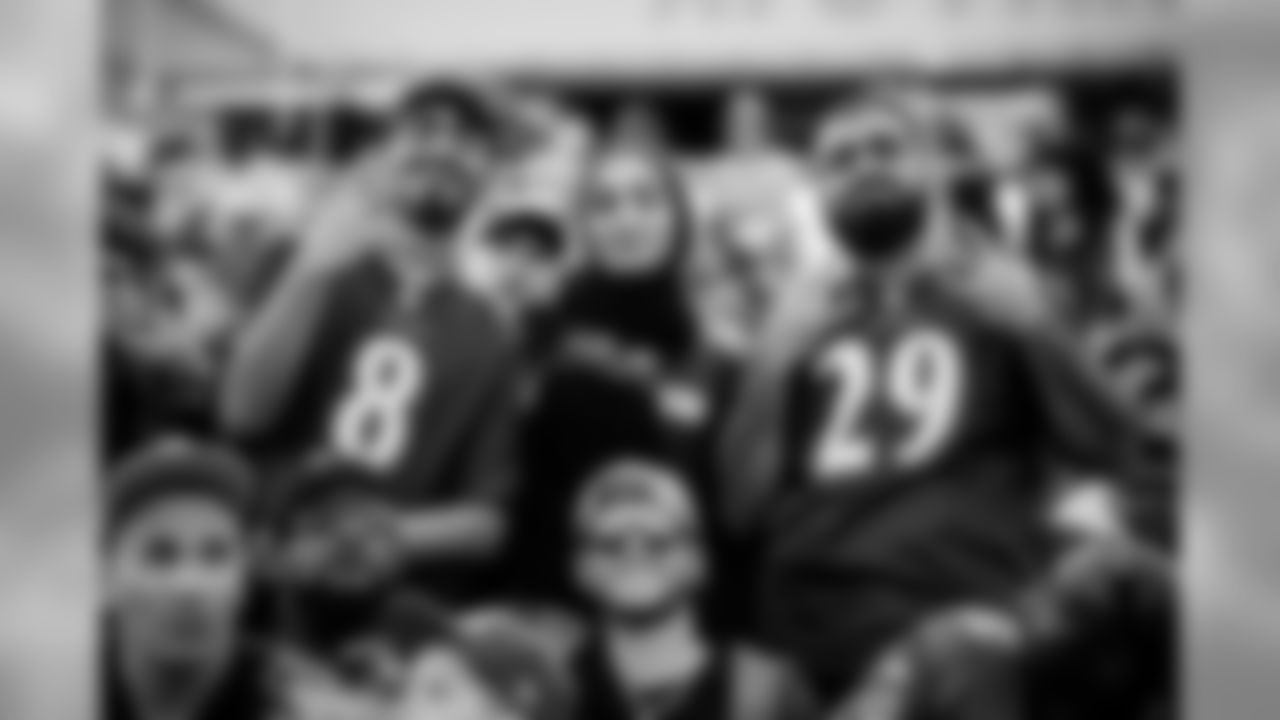 Baltimore Ravens fans at 2020 Pro Bowl