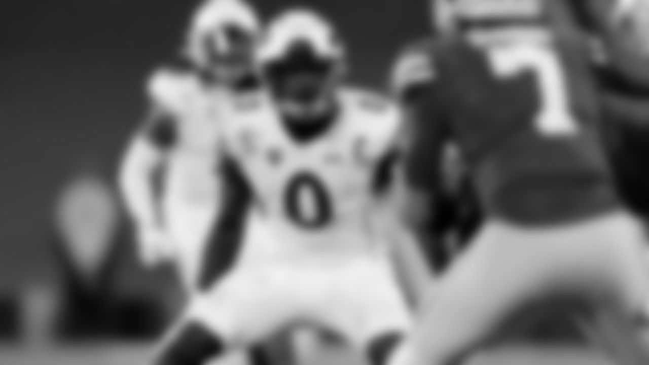 Inside linebacker isn't the Ravens' biggest need, but they could possibly move back and still add a dynamic starter next to Patrick Queen. Lloyd is big at 6-foot-2, 237 pounds and still has the blitzing and coverage skills that made him a big-time playmaker in college. Lloyd had a whopping eight sacks and four interceptions last season.