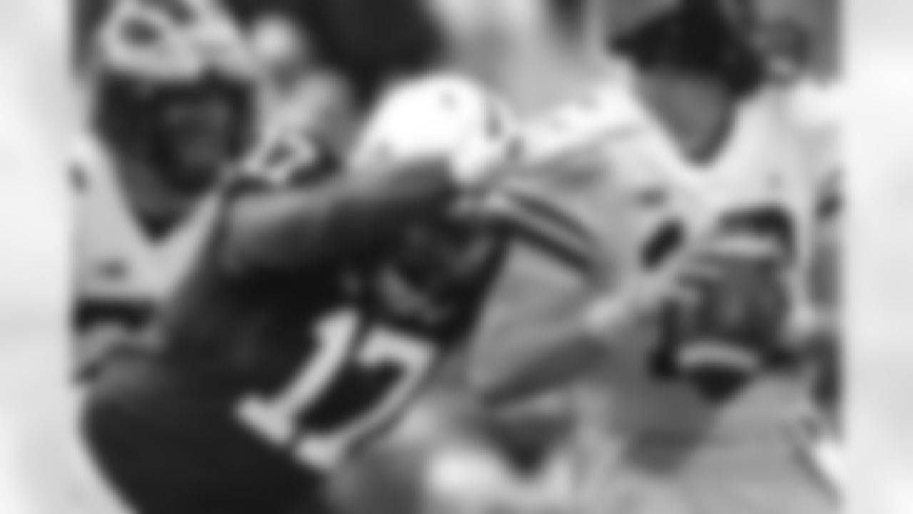EDGE Arnold Ebiketie, Penn State
"Ebiketie is a long, twitched-up edge rusher with a nonstop motor."