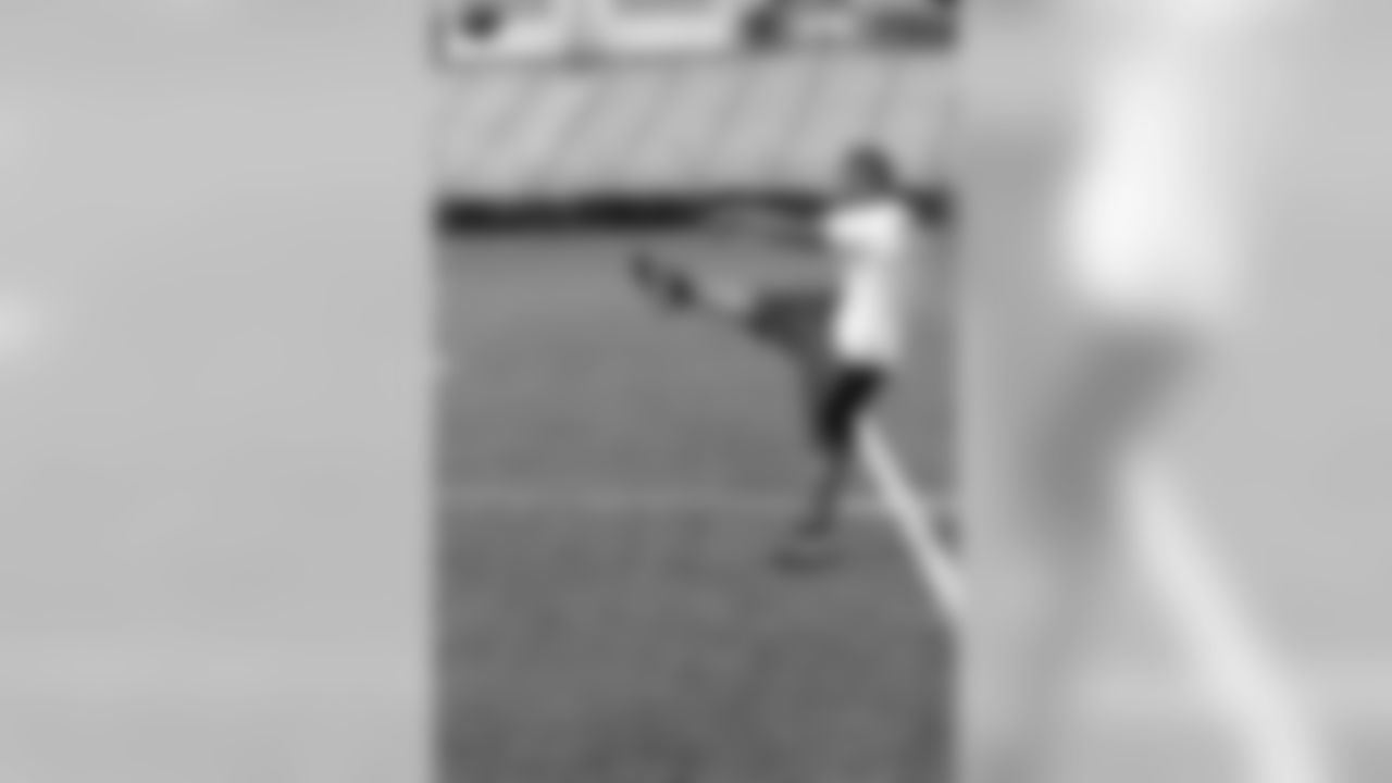 Ray Rice holds a youth football camp in his hometown of New Rochelle, New York in June 2009. [Photos courtesy of Kevin O'Brien]