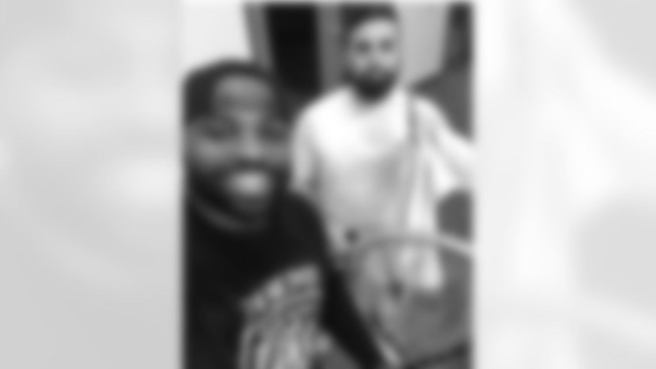 terrancewestbwi [Terrance West]: Me and my guy Dan got a lil work in today playing squash