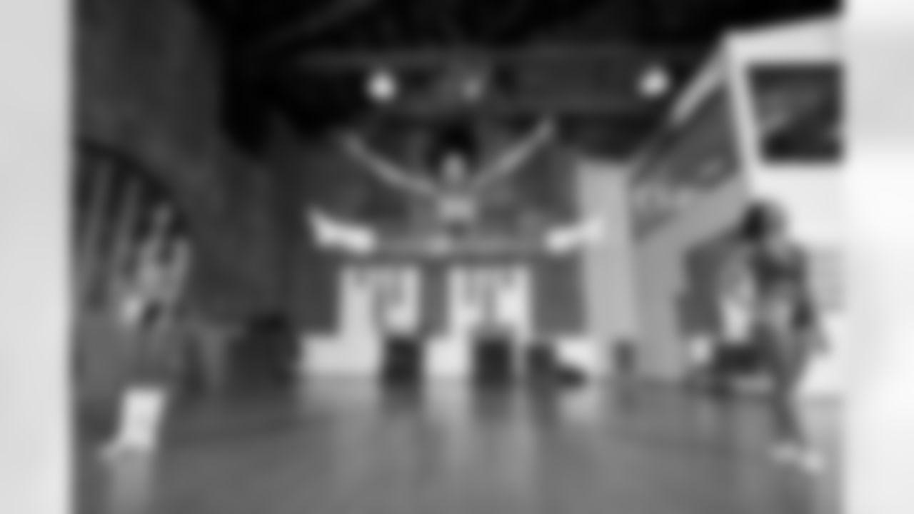 Tryouts continued at Merritt Athletic Club to make the 2011 Ravens cheerleading squad.