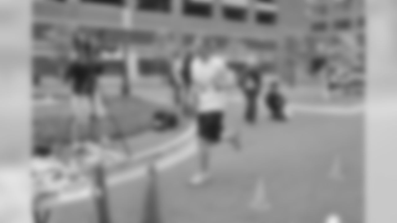The 5K Fun Run was held to support Brigance's Brigade, the foundation created by longtime Baltimore football fixture O.J. Brigance who is currently fighting amyotrophic lateral sclerosis (ALS).
