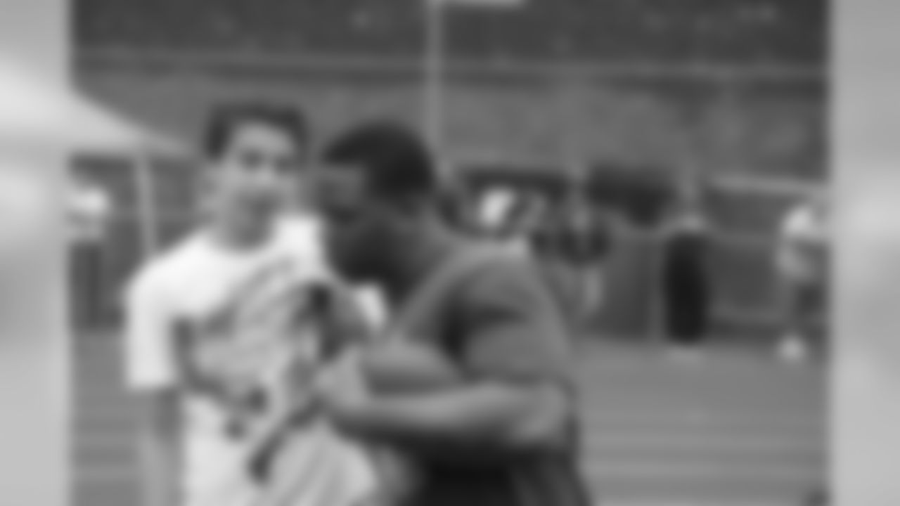 A whopping 558 children attended Ray Rice Day on Saturday, June 12, 2010 in New Rochelle, NY. Rice was joined by Ravens teammates Michael Oher, Lardarius Webb and Joe Flacco, who helped run the football camp for less privileged children.