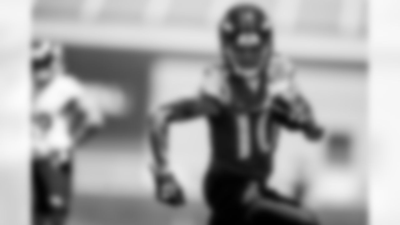WR Chris Moore
Moore continues to play at a steady, high level. He's shown excellent hands on both intermediate and deep receptions. It was also refreshing to hear him say he hopes he's still a key special teams player.