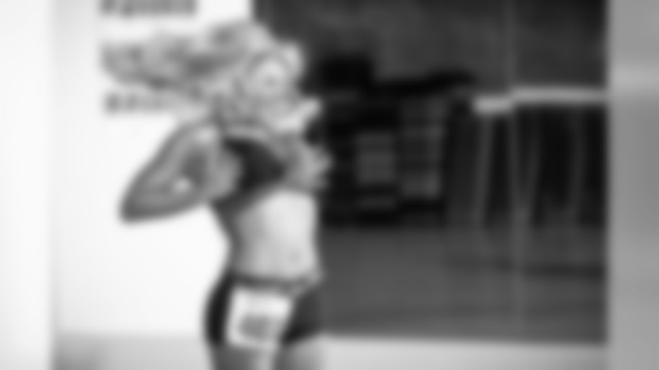 Tryouts continued at Merritt Athletic Club to make the 2011 Ravens cheerleading squad.