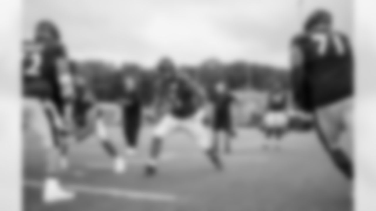 The Baltimore Ravens held team practice at the Under Armor Performance Center in Owings Mills, MD on September 7, 2022.