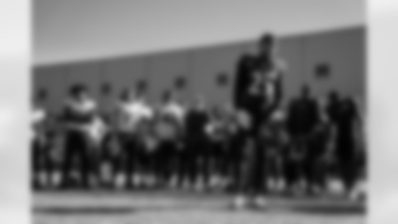 The Baltimore Ravens held practice at the Under Armour Performance Center in Owings Mills, MD on Thursday, November 3, 2022.