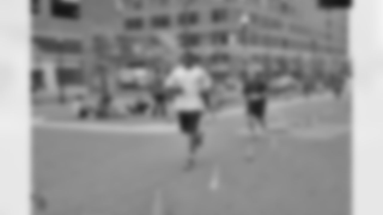 The 5K Fun Run was held to support Brigance's Brigade, the foundation created by longtime Baltimore football fixture O.J. Brigance who is currently fighting amyotrophic lateral sclerosis (ALS).
