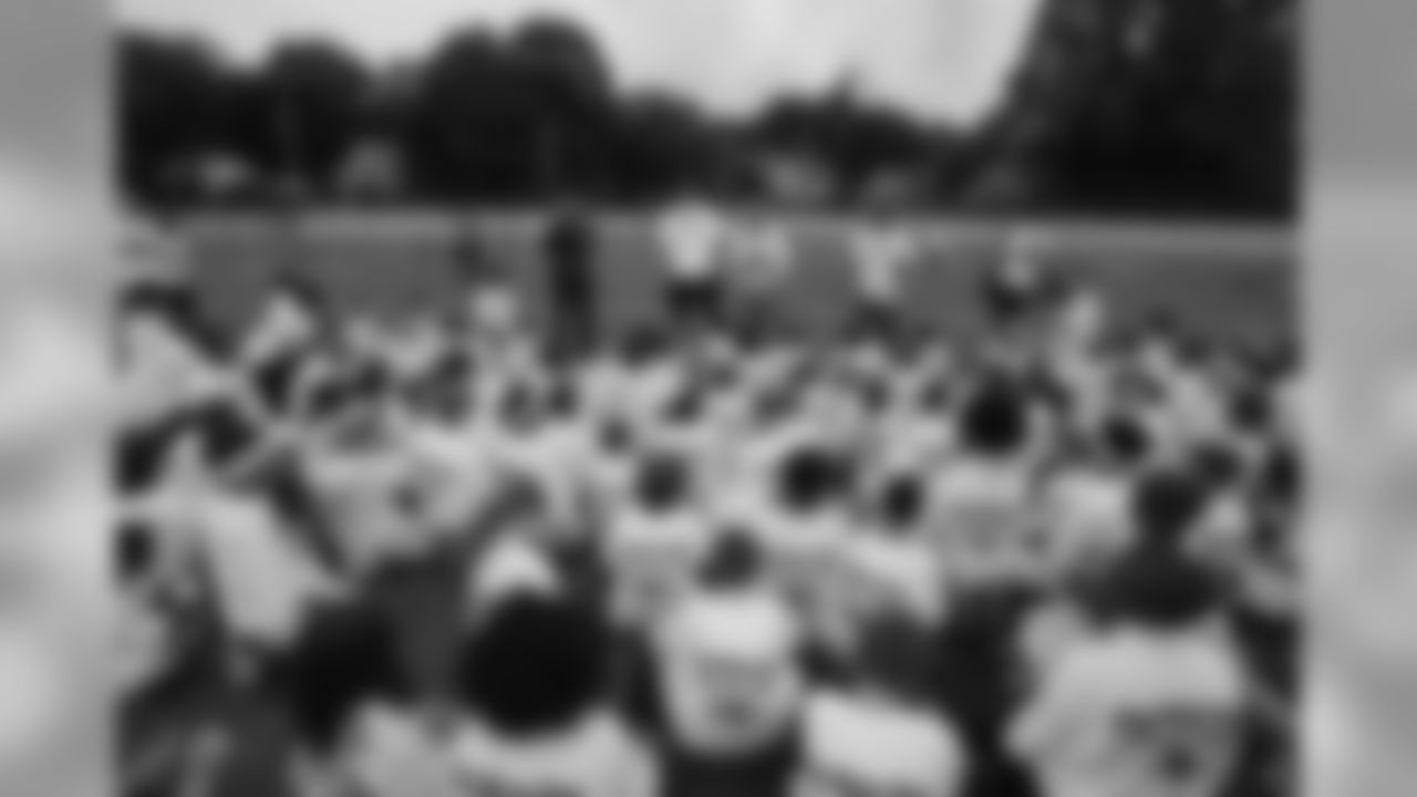 Ray Rice holds a youth football camp in his hometown of New Rochelle, New York in June 2009. [Photos courtesy of Kevin O'Brien]