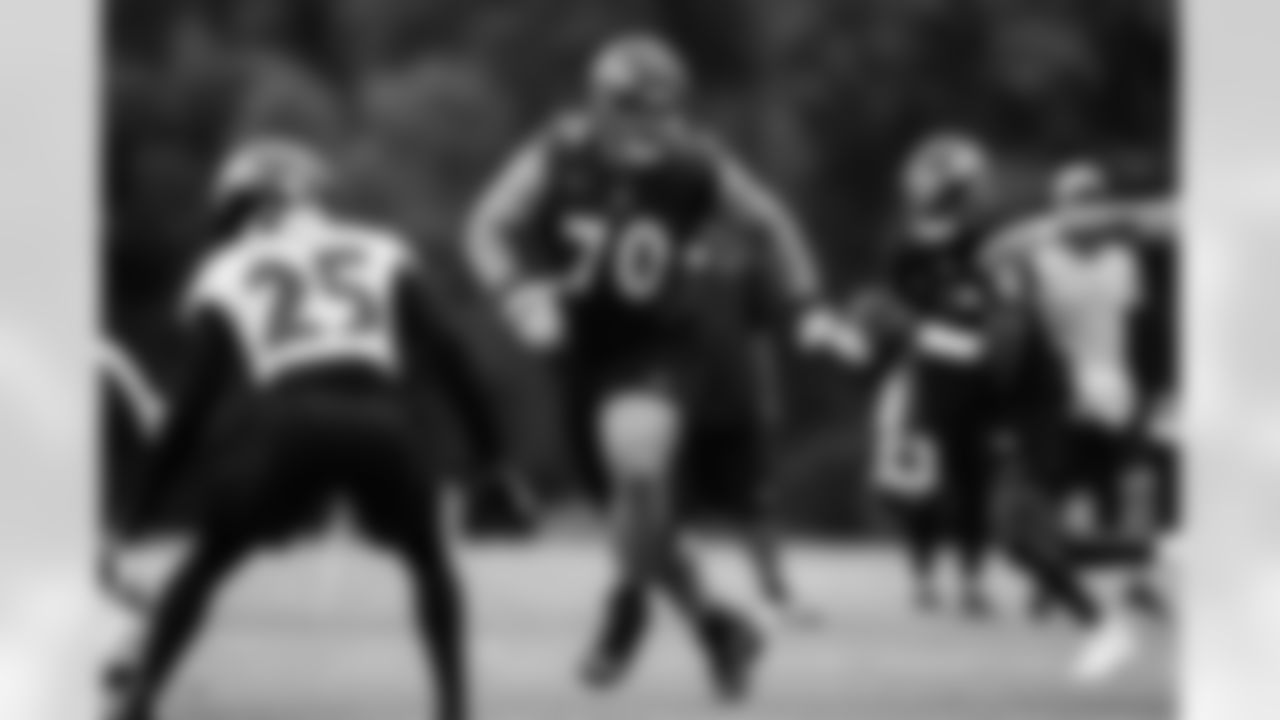 OTA practice at the Under Armour Performance Center in Owings Mills, MD on June 7, 2022.