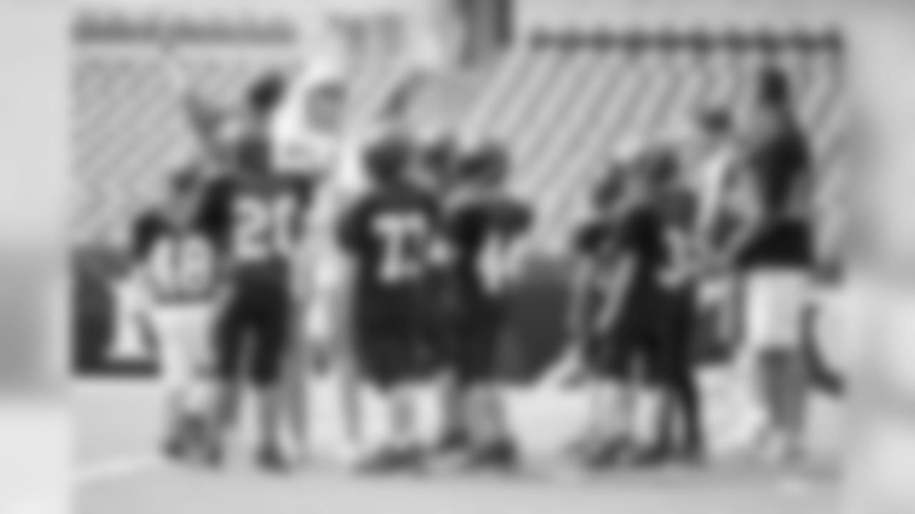 On Saturday, August 23rd in celebration of USA Football's Play Football campaign, four local youth football teams participated in scrimmages at M & T Bank Stadium. (Photos courtesy of of Robert Bartlett)
