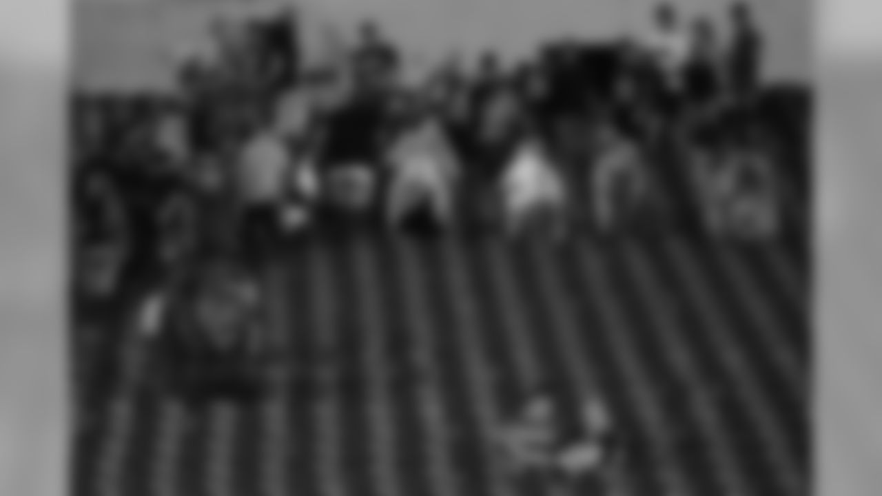 Fans clear the stands as a storm ends a preseason NFL football game between the Philadelphia Eagles and the Baltimore Ravens, Thursday, Aug. 22, 2019, in Philadelphia. (AP Photo/Matt Rourke)