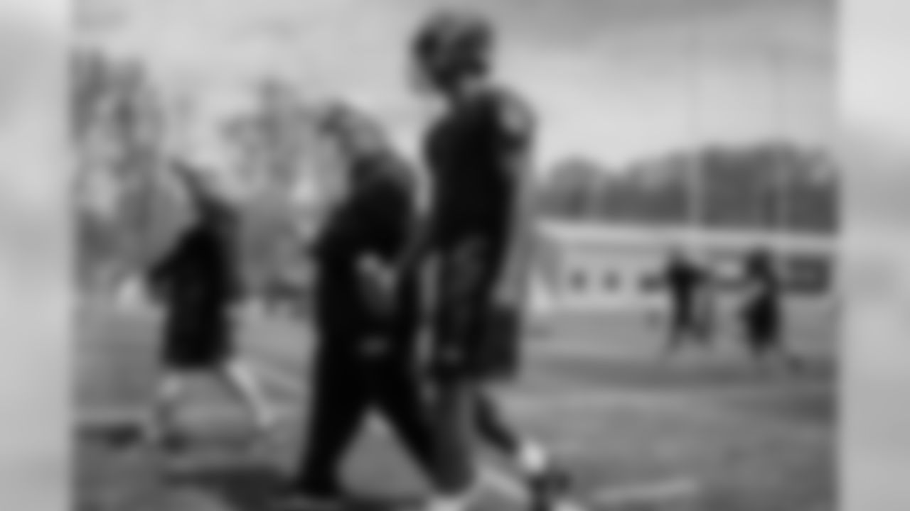 QB Lamar Jackson and Offesive Coordinatory Marty Mornhinweg