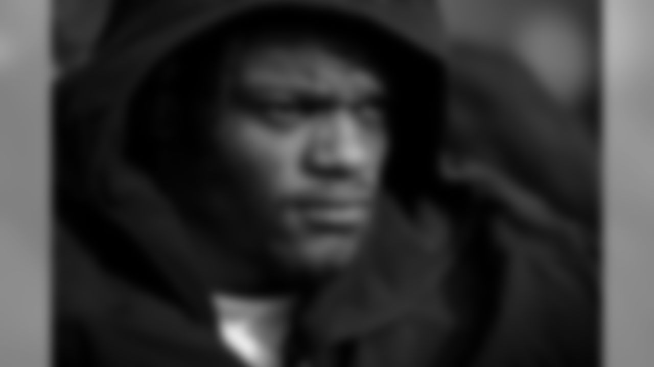 Quarterback Lamar Jackson on the sideline during the game against the Buffalo Bills on December 8, 2019.