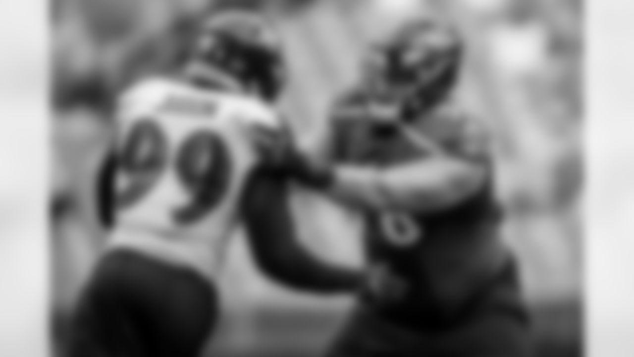 OT Austin Howard and OLB Matthew Judon