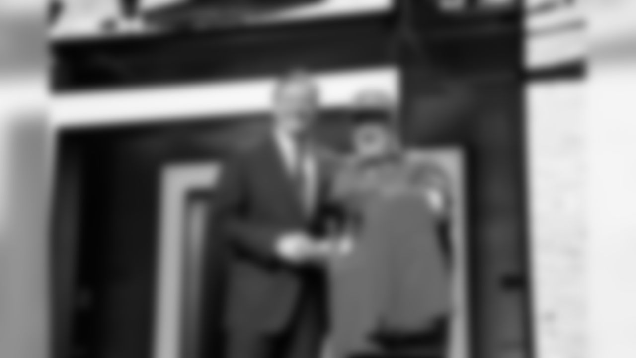 john_urschel [John Urschel]: Out to dinner with the newest additions to the @ravens O-line. @alexlewis72 @megatronnie