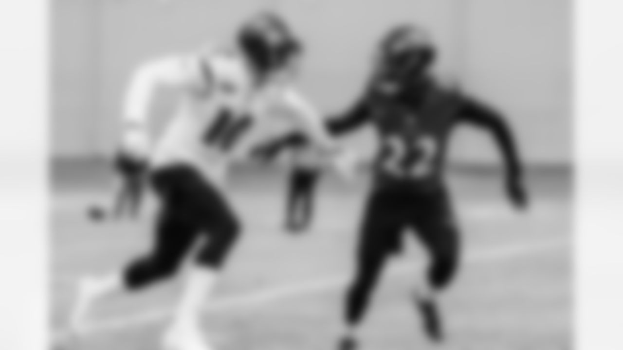 The Baltimore Ravens held practice on Wednesday, January 11, 2023 at the Under Armour Performance Center in Owings Mills, MD.