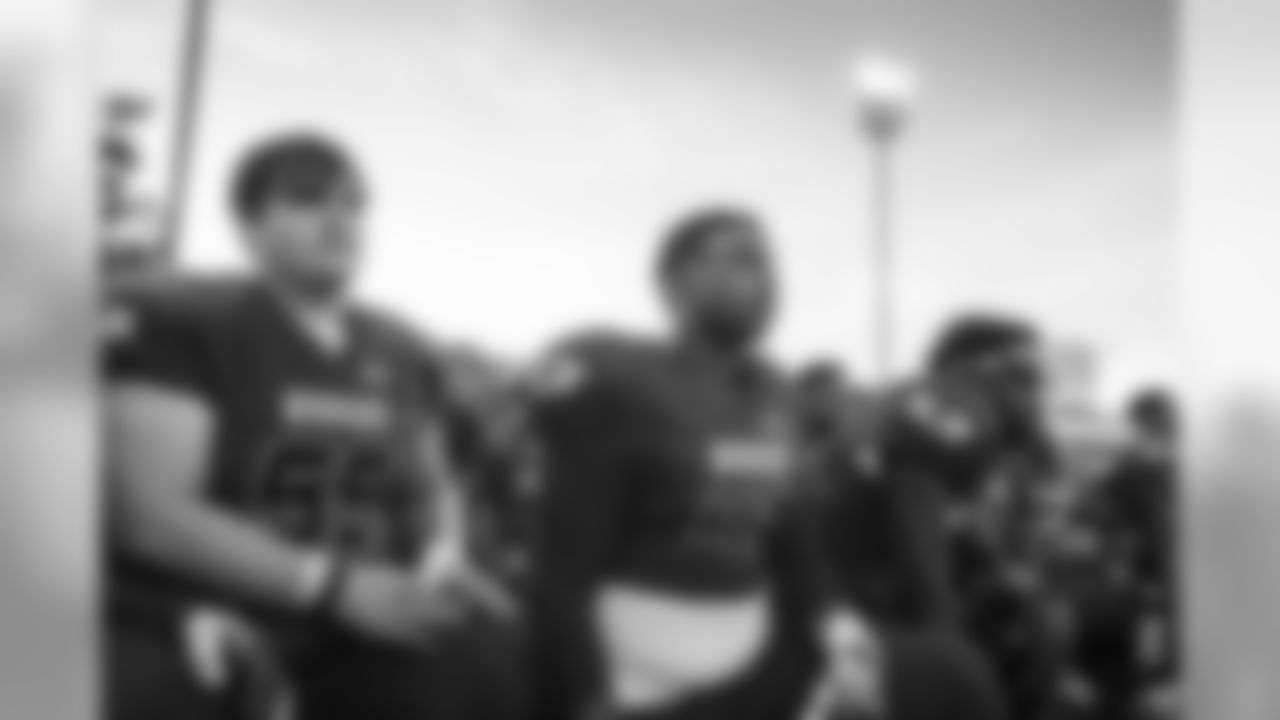September 27, 2019
Ravens High School Football Showdown, Woodlawn Warriors vs. Towson Generals at Woodlawn High School in Gwyn Oak, MD. Ravens running back, Mark Ingram, spoke to the players before the game and gave the school a check, from the Ravens, to the Woodlawn High School athletic program.