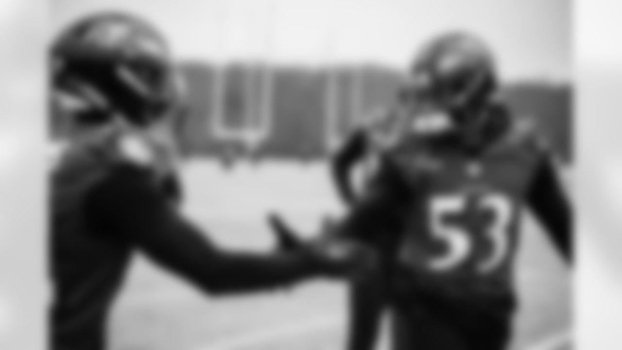The Baltimore Ravens held practice on Wednesday, January 11, 2023 at the Under Armour Performance Center in Owings Mills, MD.