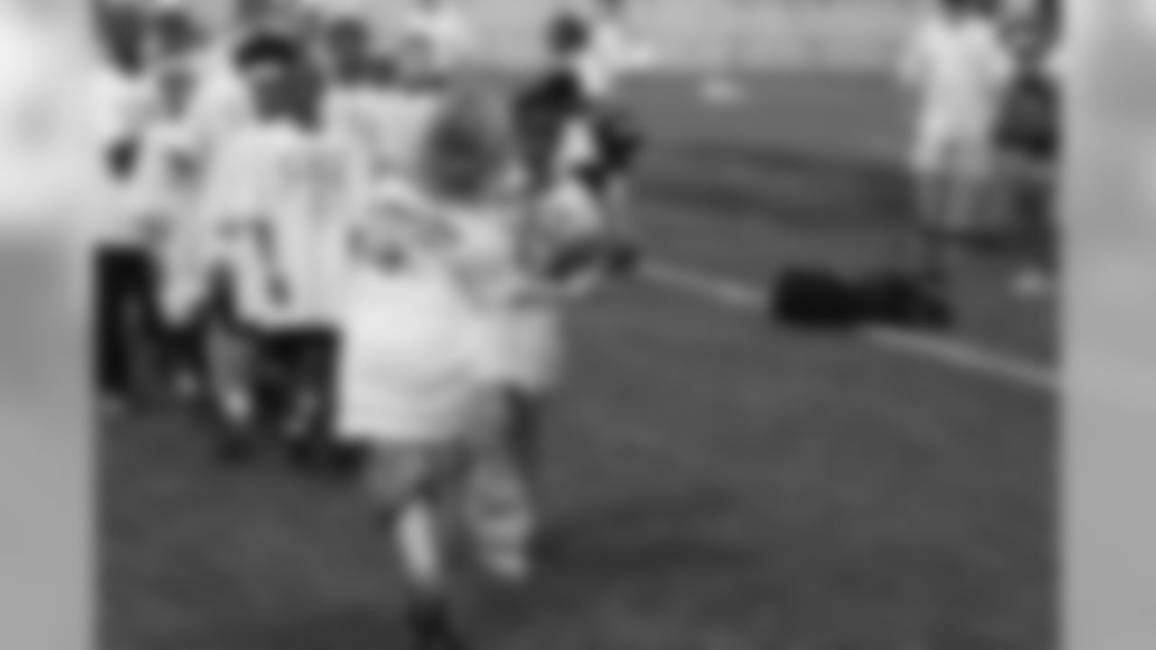 Ray Rice holds a youth football camp in his hometown of New Rochelle, New York in June 2009. [Photos courtesy of Kevin O'Brien]